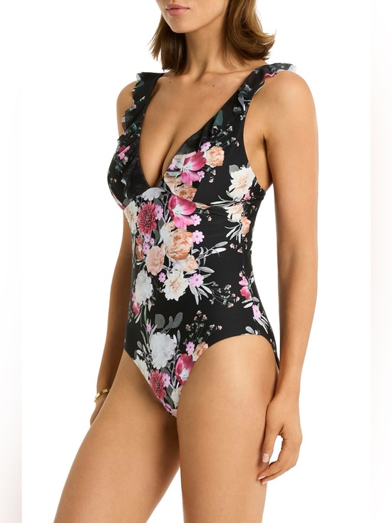 Sea Level Swim Other - NWT Sea Level Swim Belle Ruffle Floral Swimsuit One Pieces Size 12